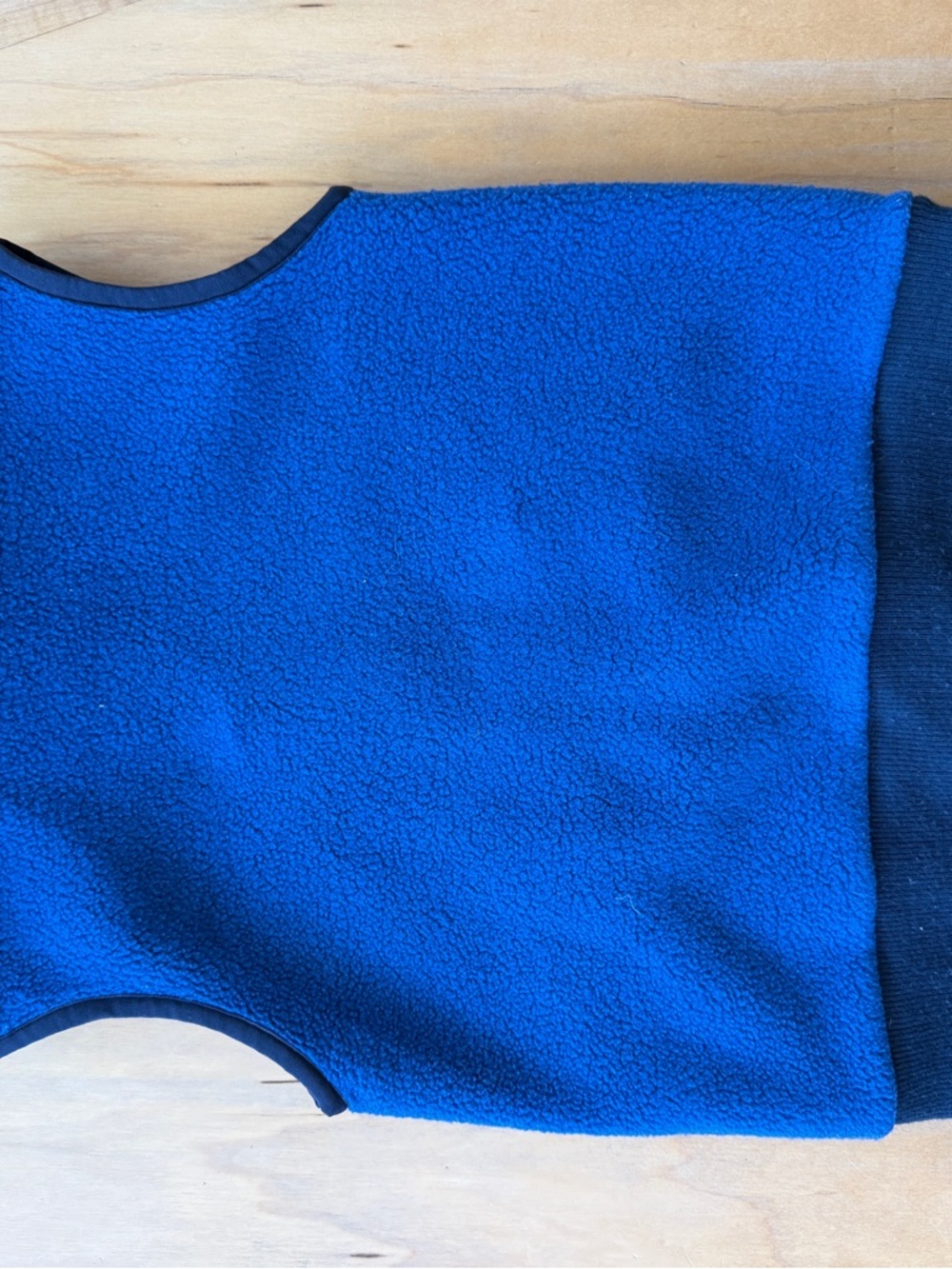 Patagonia Kids Blue Fleece Vest - Picture 2 of 2